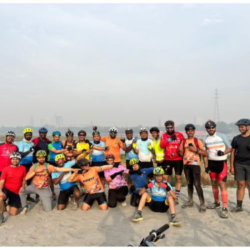 4 May - TRAIL RIDE TO YAMUNA BANK FOREST