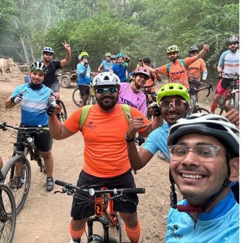 4 May - TRAIL RIDE TO YAMUNA BANK FOREST