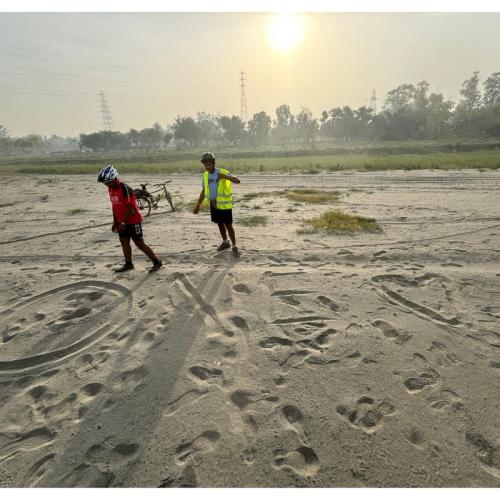 4 May - TRAIL RIDE TO YAMUNA BANK FOREST